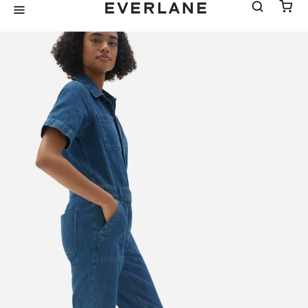 Everlane Super soft Jean Coverall